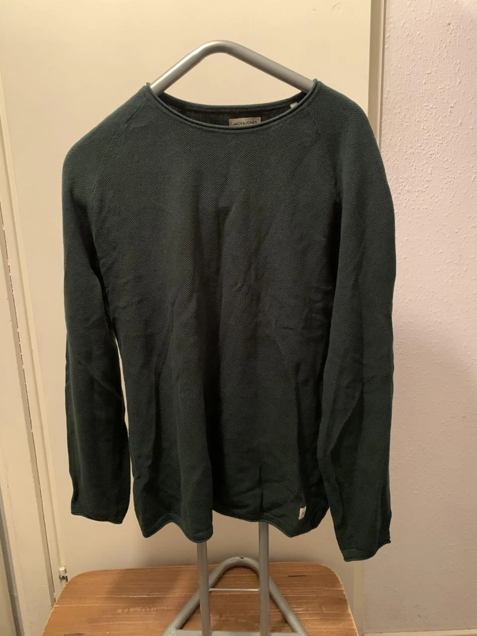 Donker groene trui van Jack & Jones. Maat 2XL.